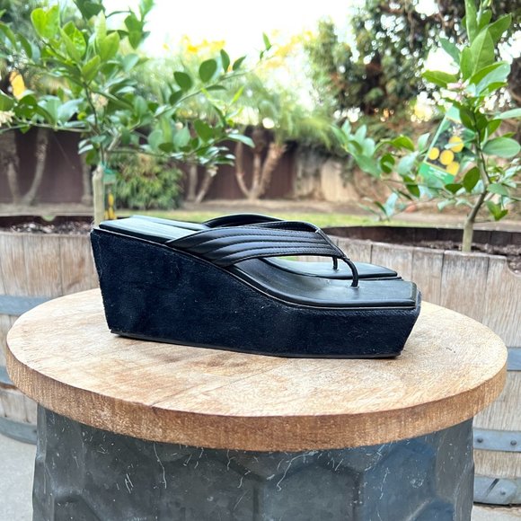 Frankie's Bikinis LA Girl Platform Flip Flop Size 39 - Picture 6 of 9